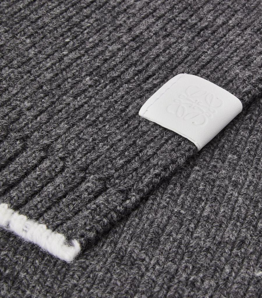 商品Loewe|Wool Anagram Scarf,价格¥1639,第5张图片详细描述