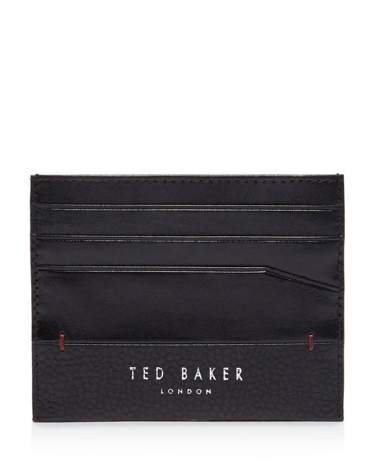 商品Ted Baker London|Slippry Leather Grain Card Case,价格¥562,第1张图片