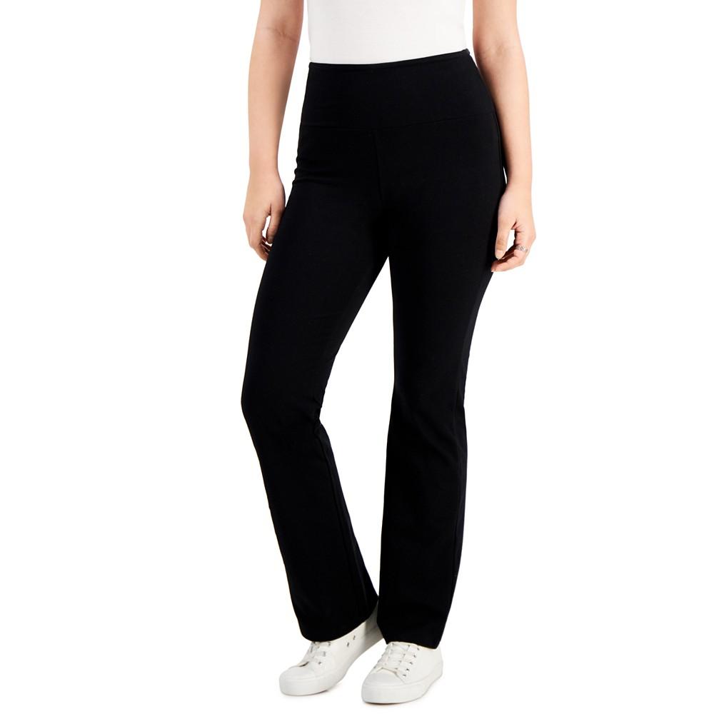 Women's High Rise Bootcut Leggings, Created for Macy's商品第1张图片规格展示