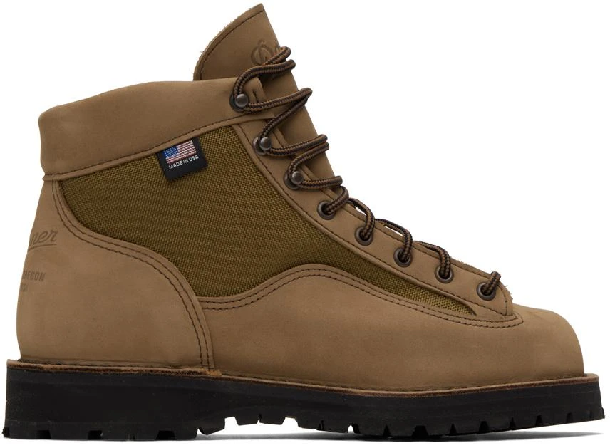 商品Danner|Brown & Khaki Danner Light II Boots,价格¥2055,第1张图片