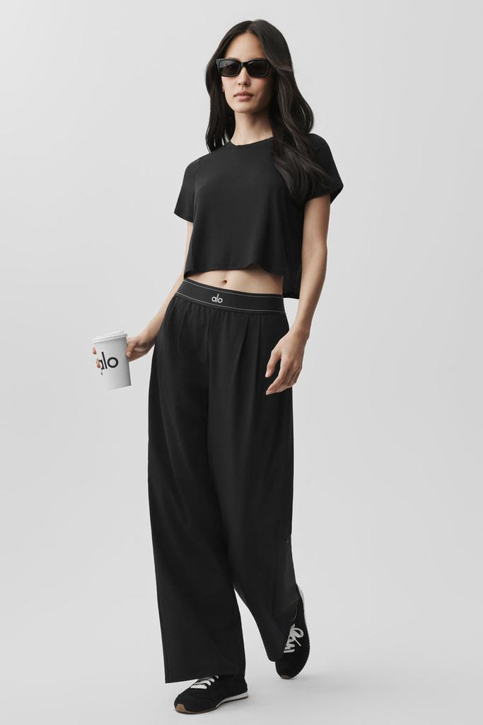 Alo Suit Up Trouser (Regular) - Gravel - Leggings - Free Shipping
