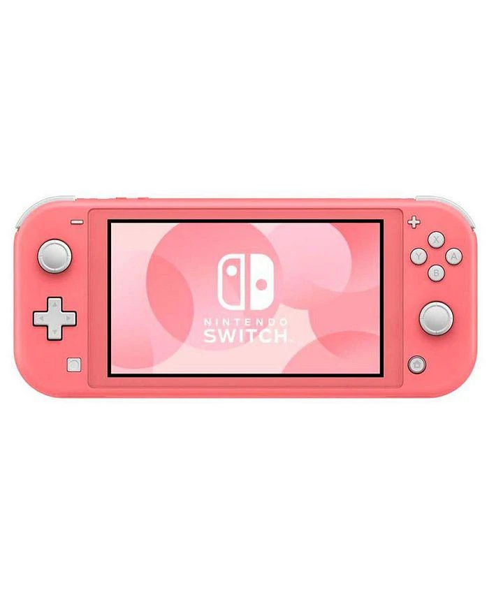 商品Nintendo|Switch Lite in Coral with Screen Protector and Case,价格¥2254,第2张图片详细描述