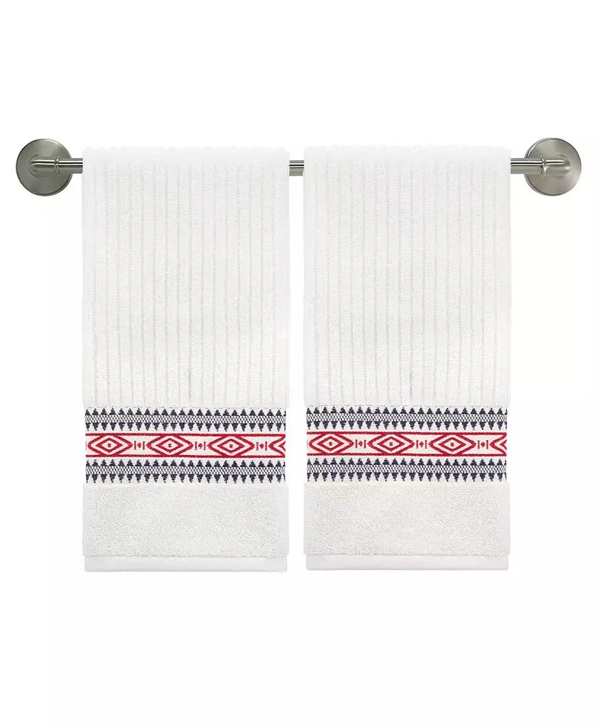 商品IZOD|Holiday Cotton 2-Pack Hand Towel Set, 16" x 28",价格¥135,第2张图片详细描述