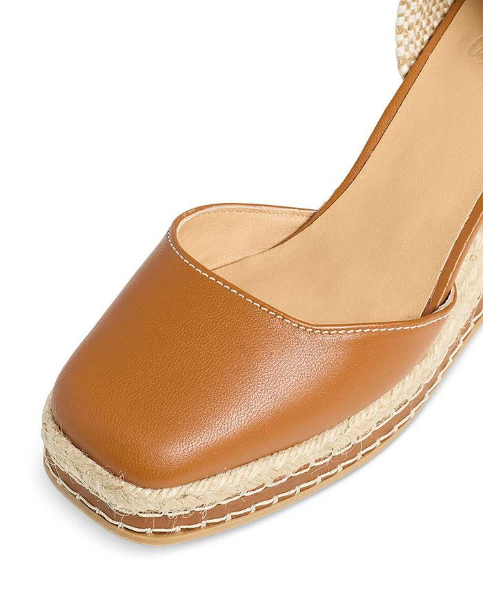 商品CASTAÑER|Women's Tinita Square Toe Strappy Espadrille Wedge Platform d'Orsay Pumps,价格¥1250,第3张图片详细描述