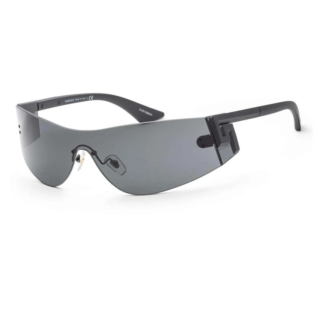 商品Versace|Versace Men's Grey Irregular Sunglasses,价格¥793,第1张图片