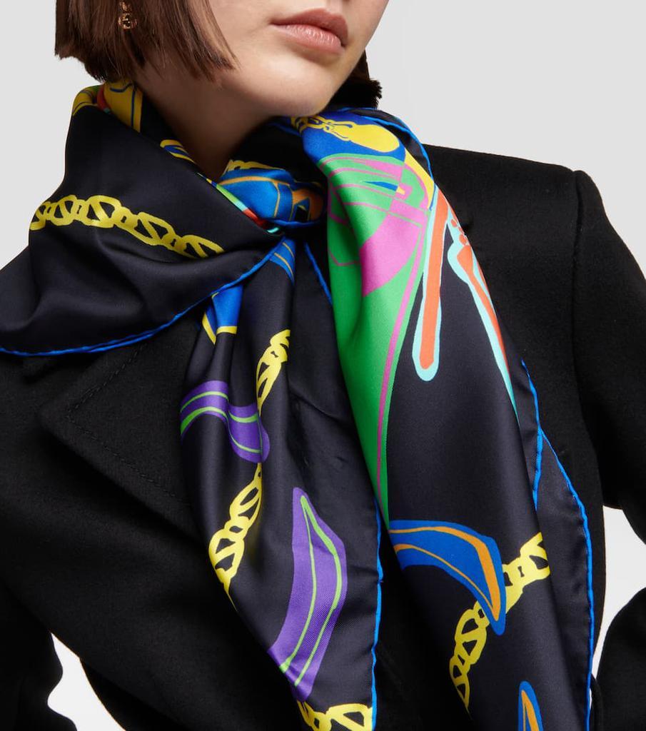 商品Gucci|GG真丝围巾,价格¥4303,第5张图片详细描述