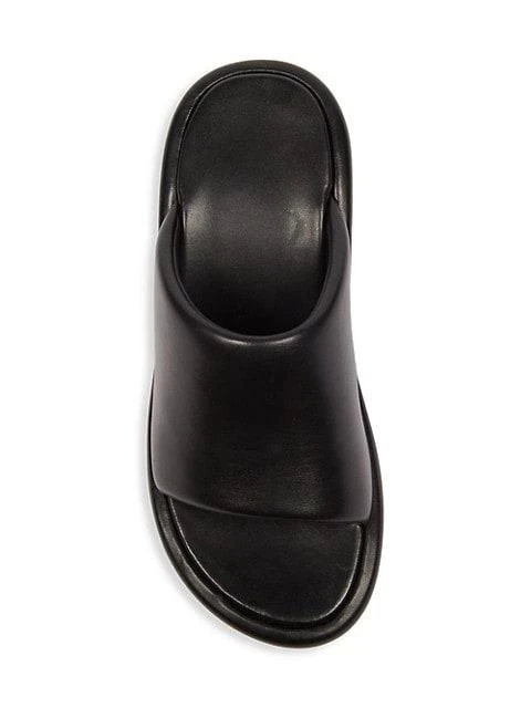 商品Balenciaga|Rise Leather Wedge Sandals,价格¥6413,第5张图片详细描述