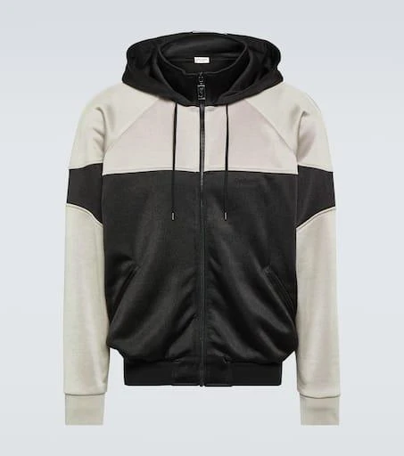 商品Yves Saint Laurent|Two-tone paneled hoodie,价格¥14745,第1张图片