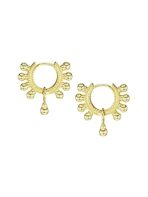 商品Shashi|18K Gold Vermeil Lola Huggie Hoops,价格¥476,第1张图片