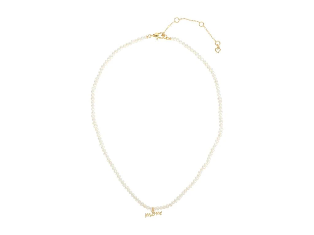 商品Kate Spade|Love You, Mom Pearl Strand Pendant Necklace,价格¥539,第2张图片详细描述