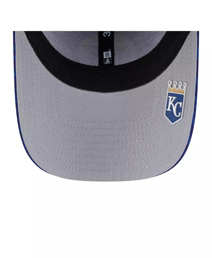 商品New Era|Men's Royal Kansas City Royals 2025 MLB Clubhouse 39THIRTY Flex Hat,价格¥240,第3张图片详细描述