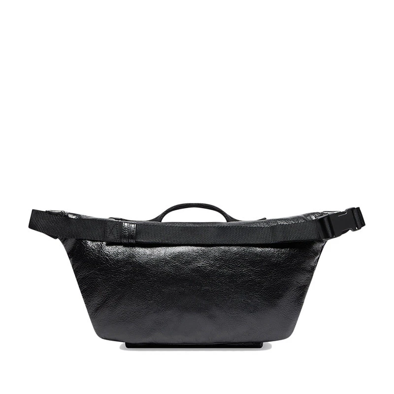 商品Balenciaga|【预售3-7天】Balenciaga/巴黎世家 ARMY系列 男士大号黑色细纹小羊皮拉链腰包6440351VGI71000,价格¥8064,第4张图片详细描述