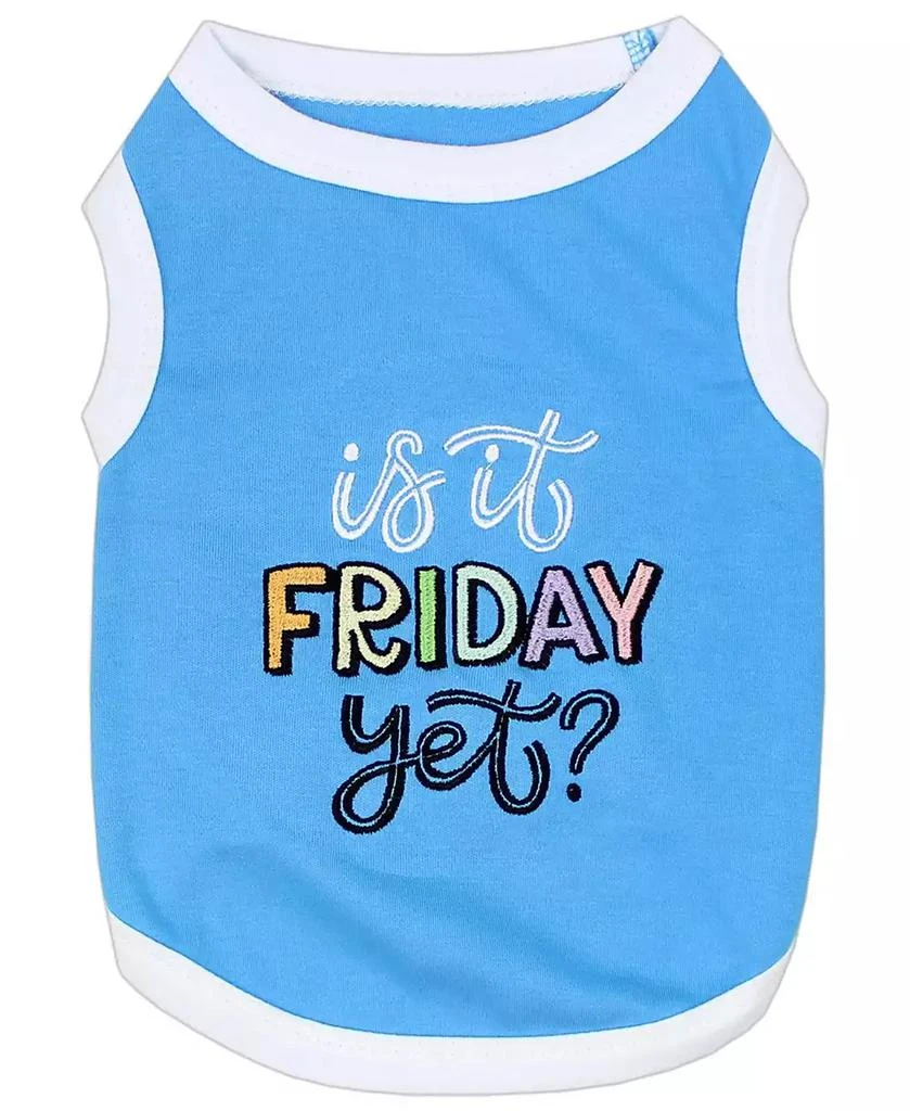 商品Parisian Pet|Is It Friday Yet Dog T-shirt,价格¥120,第1张图片
