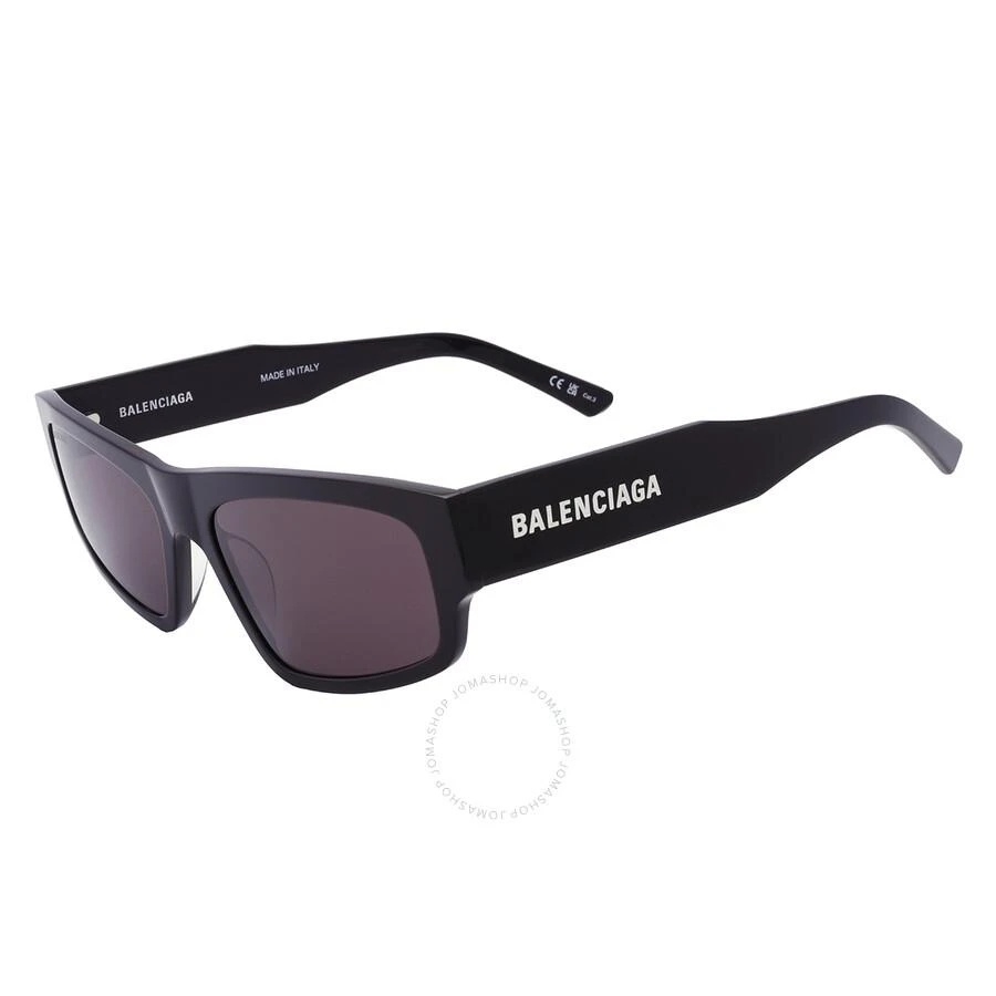 商品Balenciaga|Grey Browline Unisex Sunglasses BB0305S 001 56,价格¥868,第3张图片详细描述