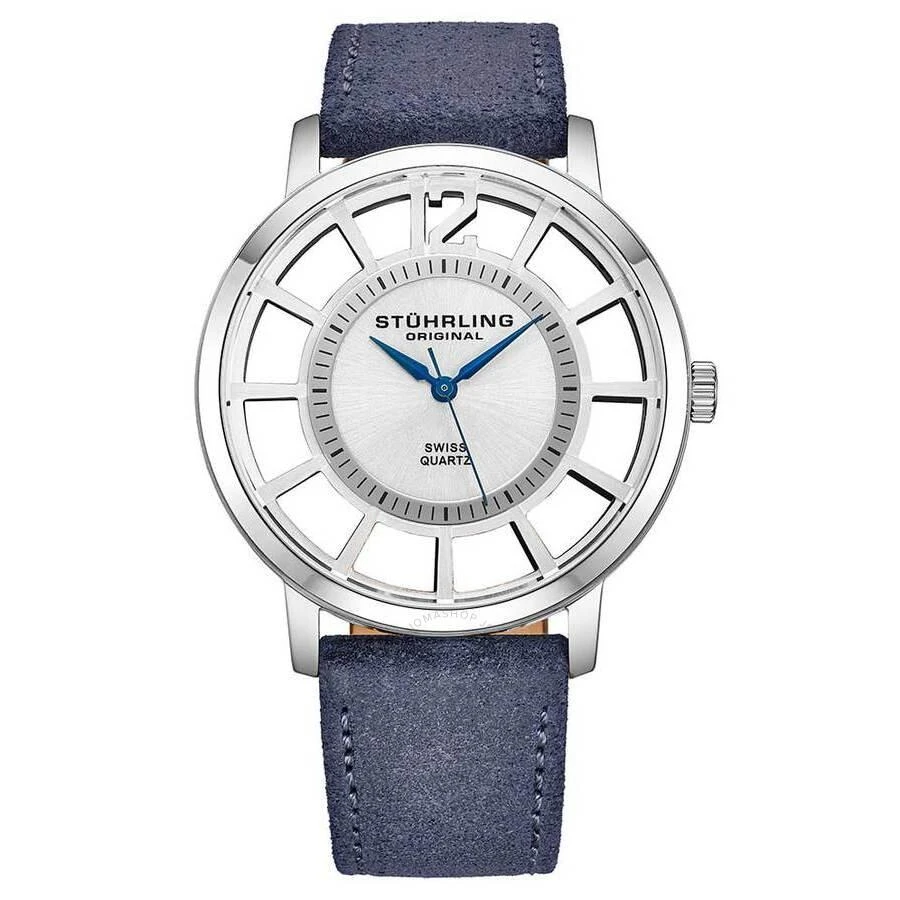 商品Stuhrling Original|Symphony Silver Dial Men's Watch M15257,价格¥564,第1张图片