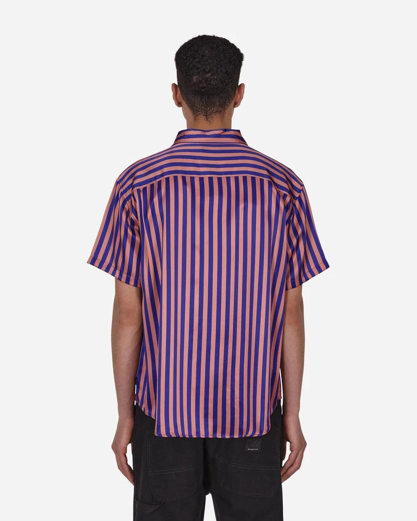 商品STUSSY|Striped Silk Shirt Blue,价格¥501,第3张图片详细描述