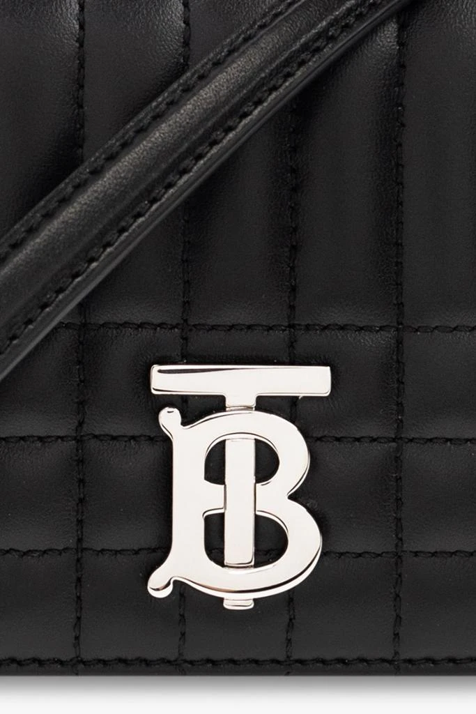 商品Burberry|Burberry Lola Logo Plaque Quilted Shoulder Bag,价格¥6300,第4张图片详细描述