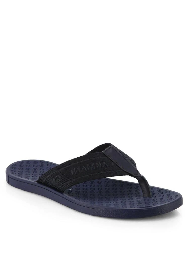 商品Giorgio Armani|Rubber Flip Flops,价格¥2437,第1张图片