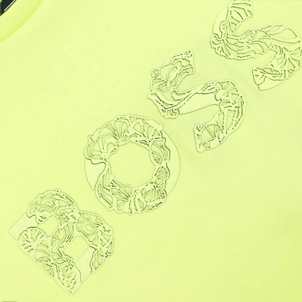 商品Hugo Boss|Yellow Short Sleeve Boys T Shirt,价格¥519,第2张图片详细描述