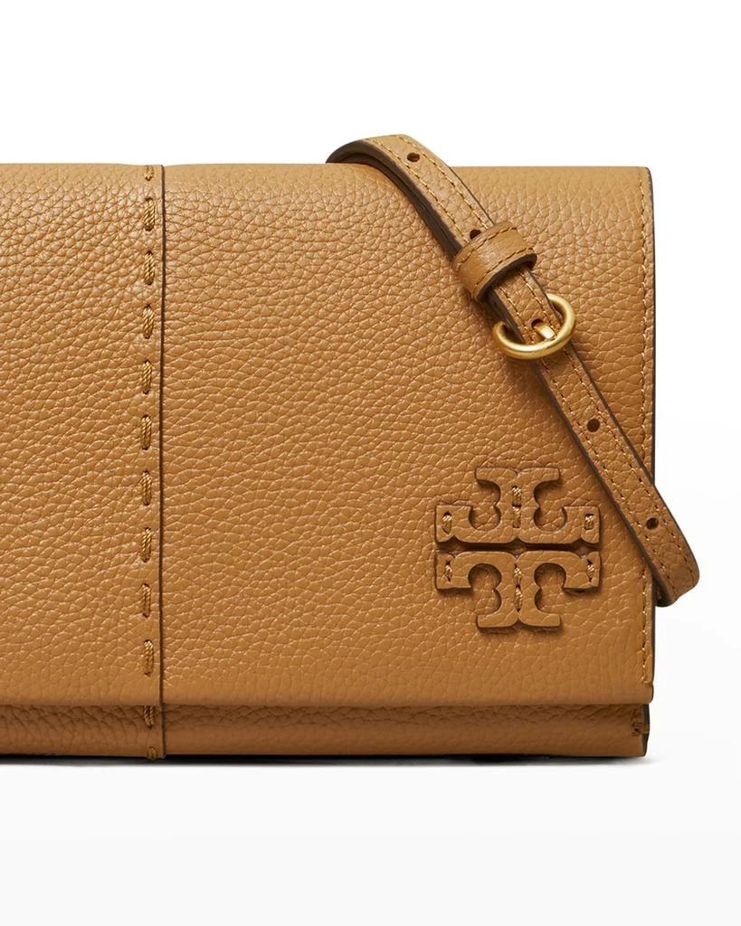 商品Tory Burch|McGraw Wallet Leather Crossbody Bag,价格¥2327,第4张图片详细描述