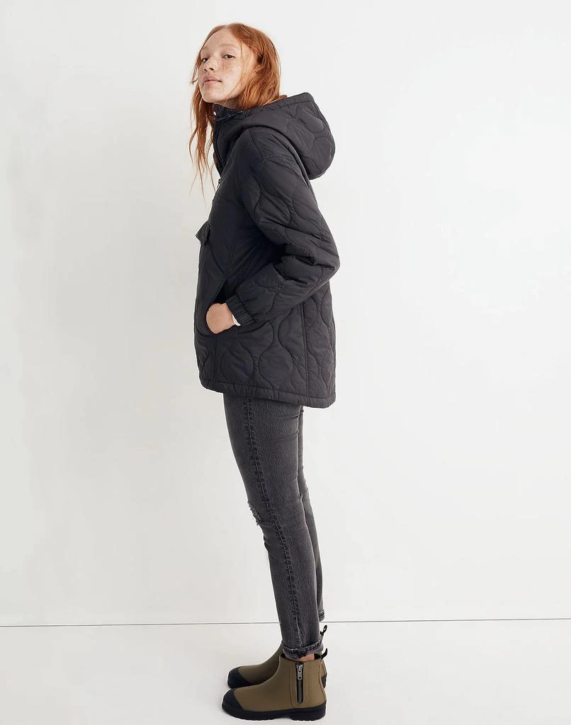 商品Madewell|Quilted Packable Popover Puffer Jacket,价格¥995,第2张图片详细描述