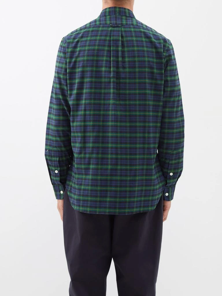 商品Ralph Lauren|Checked cotton long-sleeve shirt,价格¥682,第5张图片详细描述