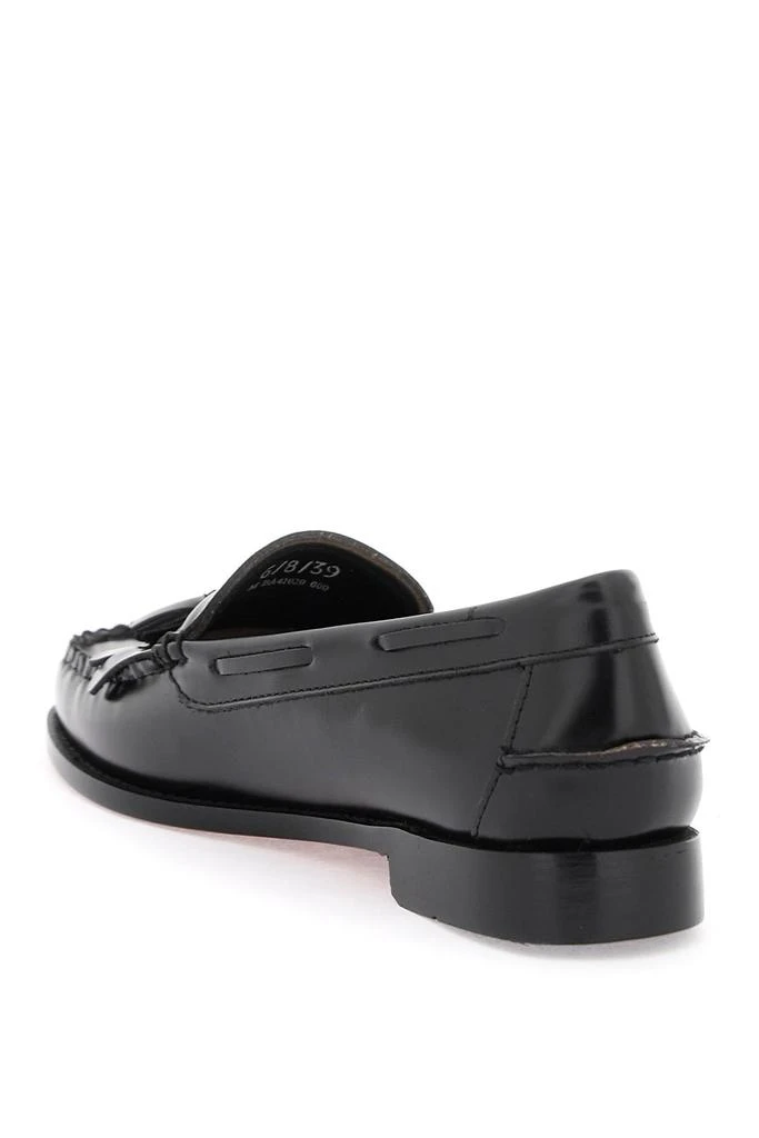 商品G.H. Bass|Esther Kiltie Weejuns Loafers In Brushed Leather,价格¥1224,第3张图片详细描述