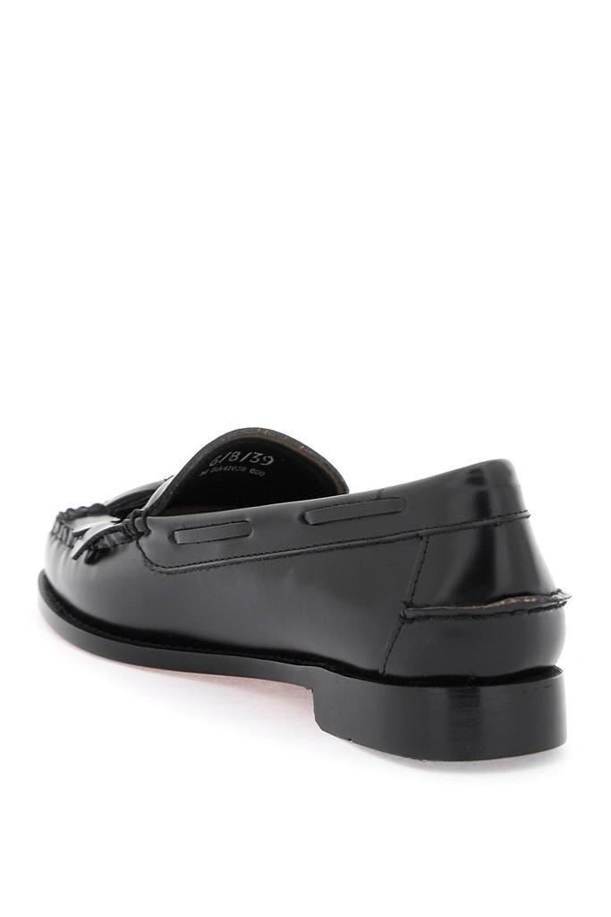 商品G.H. Bass|Esther Kiltie Weejuns Loafers In Brushed Leather,价格¥1222,第3张图片详细描述
