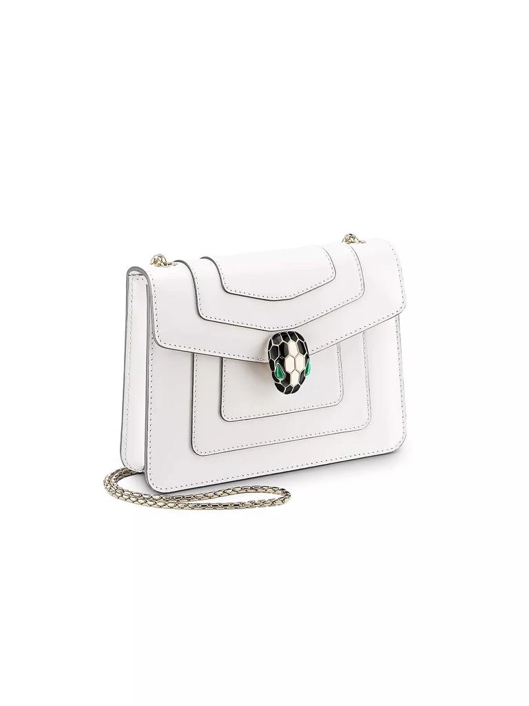 商品BVLGARI|Small Serpenti Leather Crossbody Bag,价格¥25281,第3张图片详细描述
