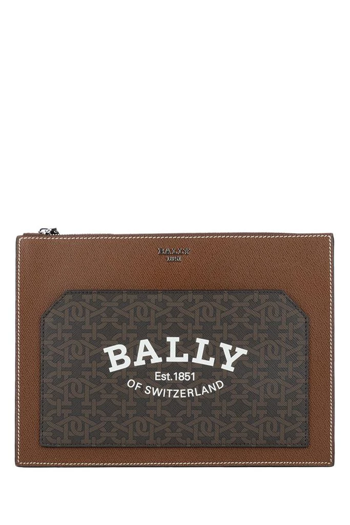 商品Bally|Bally Logo-Printed Zipped Wallet,价格¥3086,第1张图片