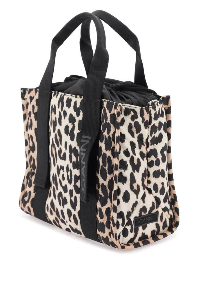 商品Ganni|Ganni animal-print tote bag,价格¥1433,第2张图片详细描述