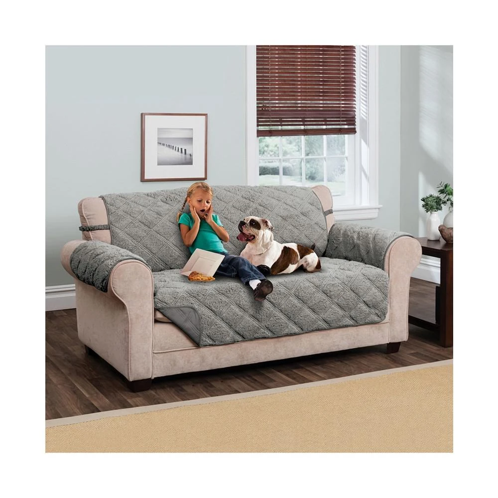 商品P/Kaufmann Home|Hudson Loveseat Slipcover,价格¥471,第4张图片详细描述