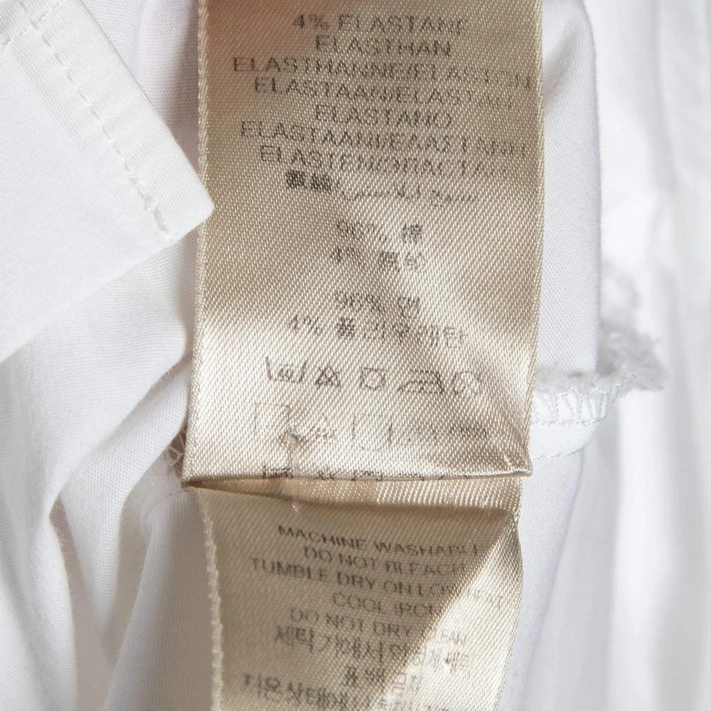 商品[二手商品] Burberry|Burberry White Cotton Button Front Shirt S,价格¥907,第5张图片详细描述