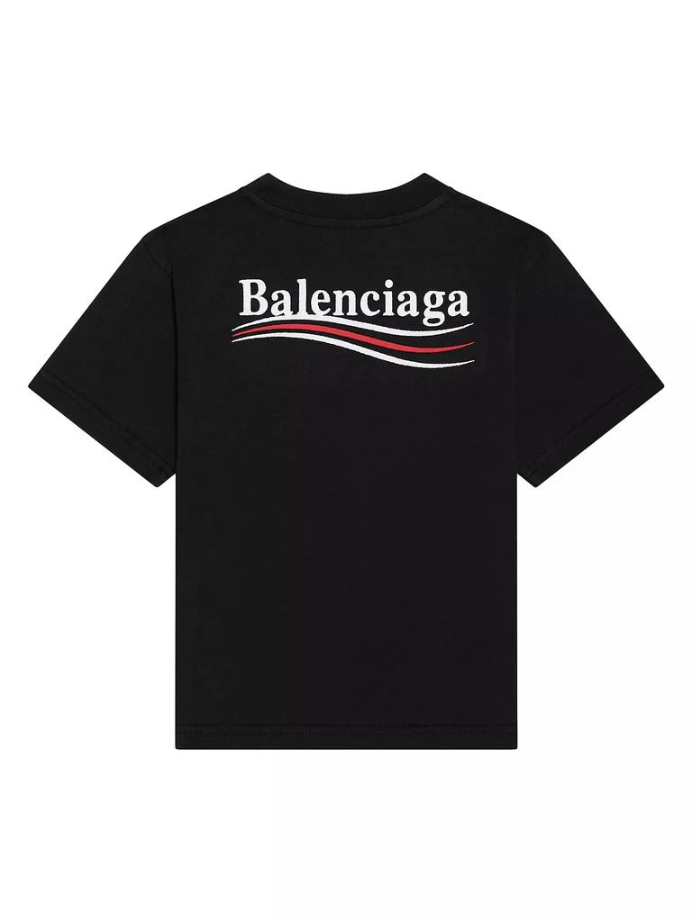 商品Balenciaga|Kid's Political Campaign T-Shirt,价格¥1901,第2张图片详细描述