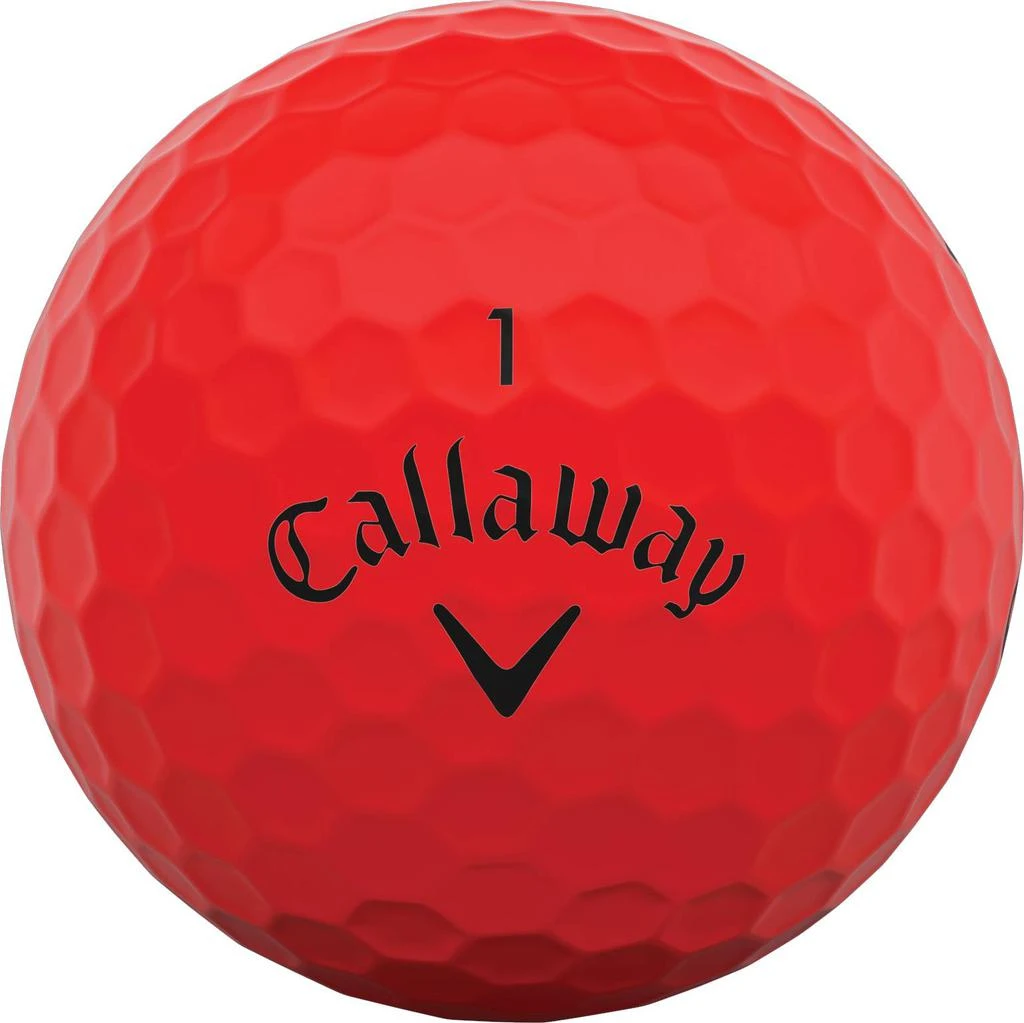 商品Callaway|Callaway 2021 Supersoft Matte Red Golf Balls,价格¥206,第3张图片详细描述