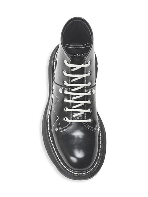 商品Alexander McQueen|Tread Lace-Up Boots,价格¥3316,第5张图片详细描述