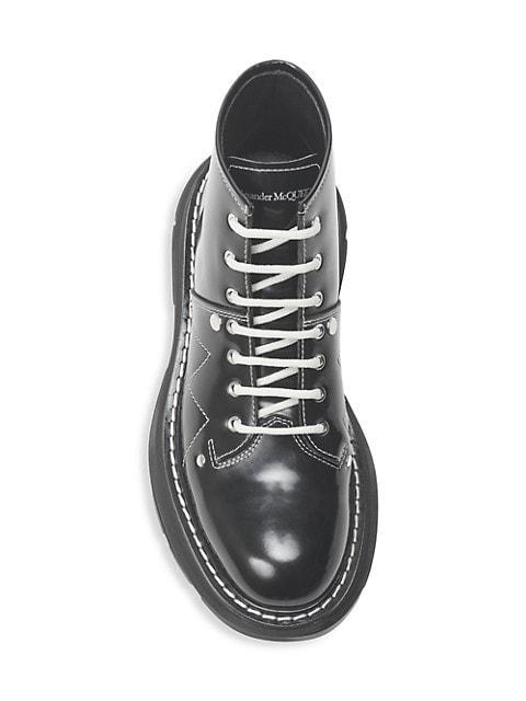 商品Alexander McQueen|Tread Lace-Up Boots,价格¥3622,第7张图片详细描述