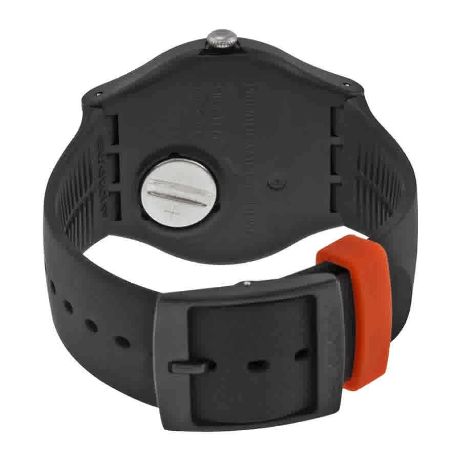 商品Swatch|The Indexter Black Dial Black Silicone Unisex Watch SUOB719,价格¥446,第3张图片详细描述