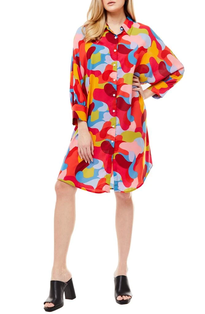 商品Love by Design|Printed Shirtdress,价格¥262,第1张图片