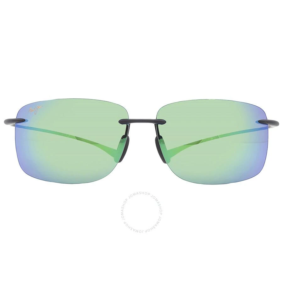 商品Maui Jim|Hema MAUIGreen Rectangular Unisex Sunglasses GM443-2M 62,价格¥1093,第1张图片