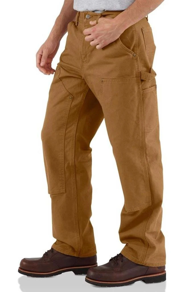 商品Carhartt|(B136) Double Front Washed Duck Loose Fit Pant - Carhartt Brown,价格¥490,第4张图片详细描述