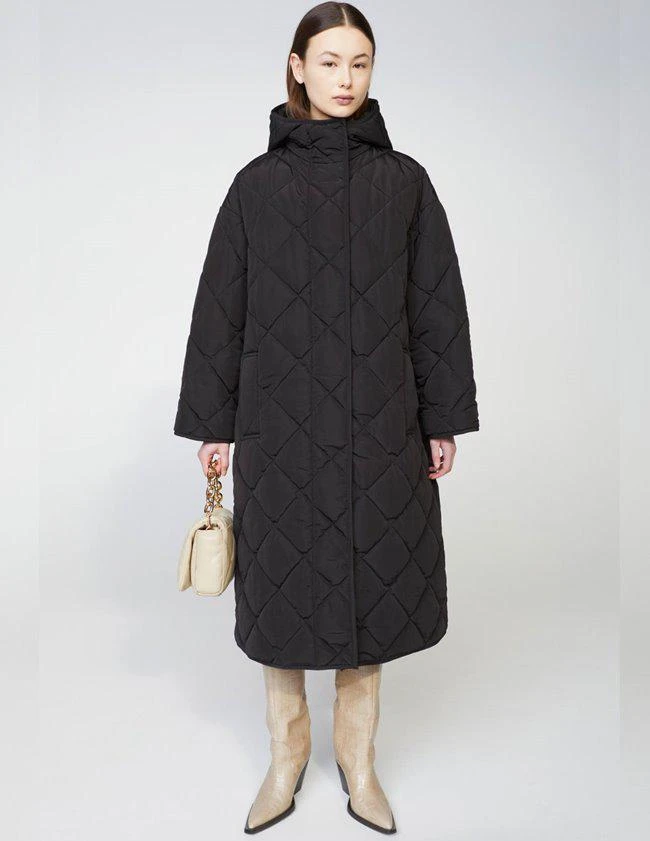 商品STAND STUDIO|Stand Studio - Sue coat - black,价格¥2411,第1张图片