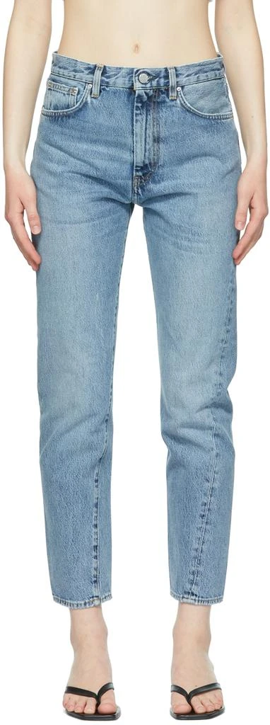 商品Totême|Blue Twisted Seam Jeans,价格¥1584,第1张图片