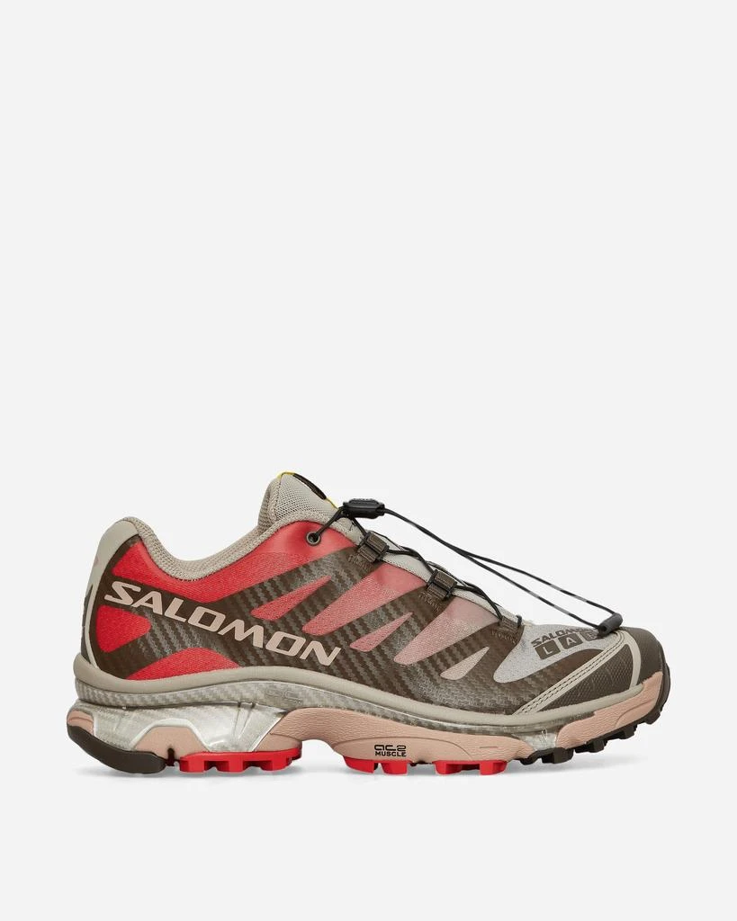 商品Salomon|XT-4 OG Sneakers Wren / Vintage Khaki / Aurora Red,价格¥929,第1张图片