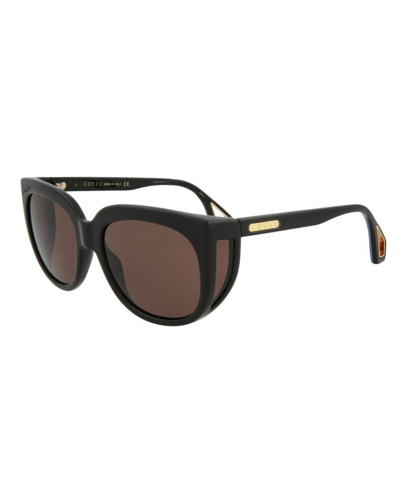 商品Gucci|Square-Frame Injection Sunglasses,价格¥994,第4张图片详细描述