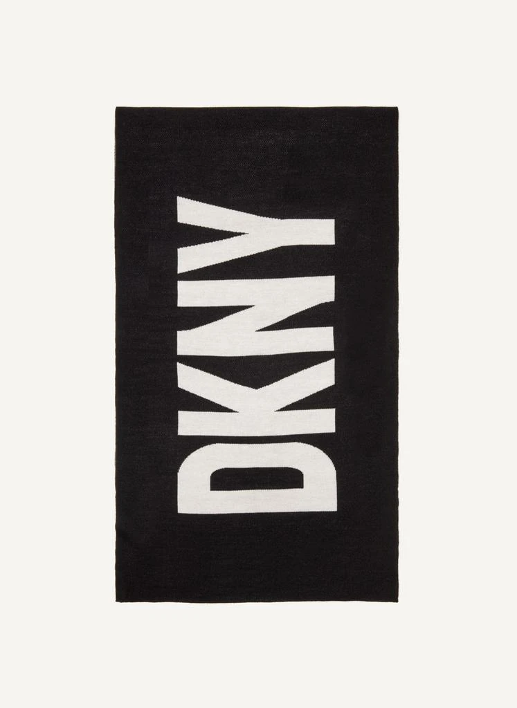 商品DKNY|Oversized Logo Scarf,价格¥297,第3张图片详细描述