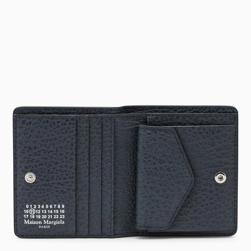 商品MAISON MARGIELA|Blue bi-fold wallet with coin holder,价格¥3084,第2张图片详细描述