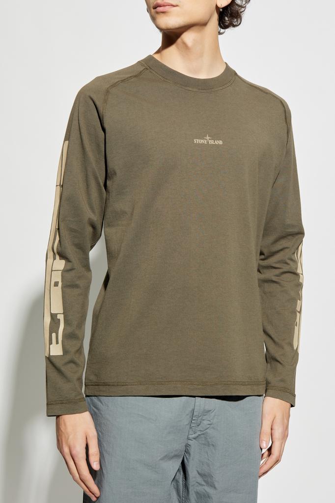 Stone Island ヘヴィウェイトロンＴ Stone Island Patch Logo T-Shirt - Sky blue | eBay