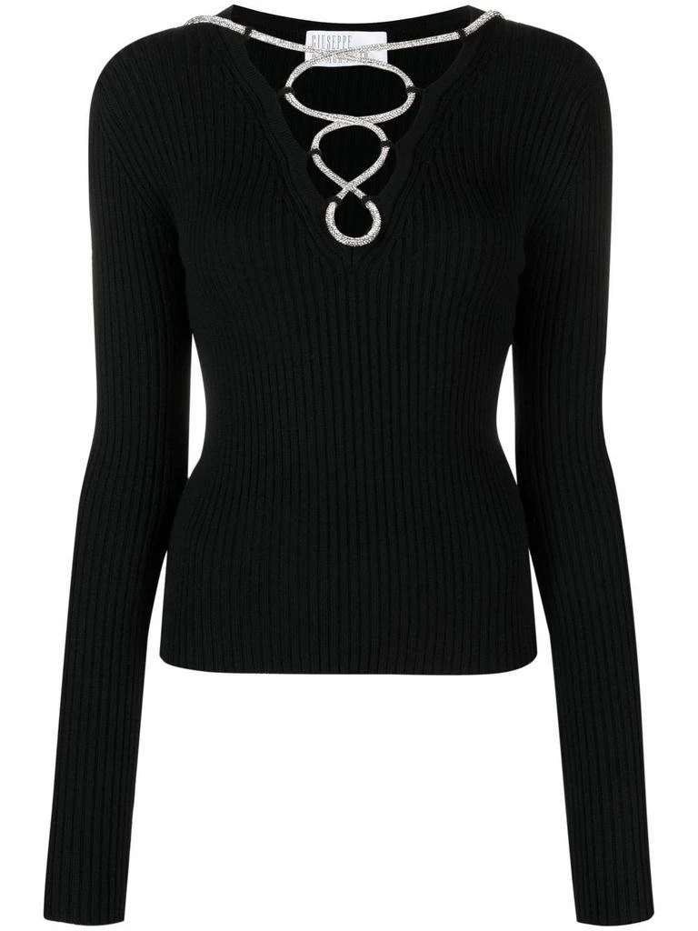 商品GIUSEPPE DI MORABITO|Giuseppe di Morabito Knit Top,价格¥2491,第1张图片