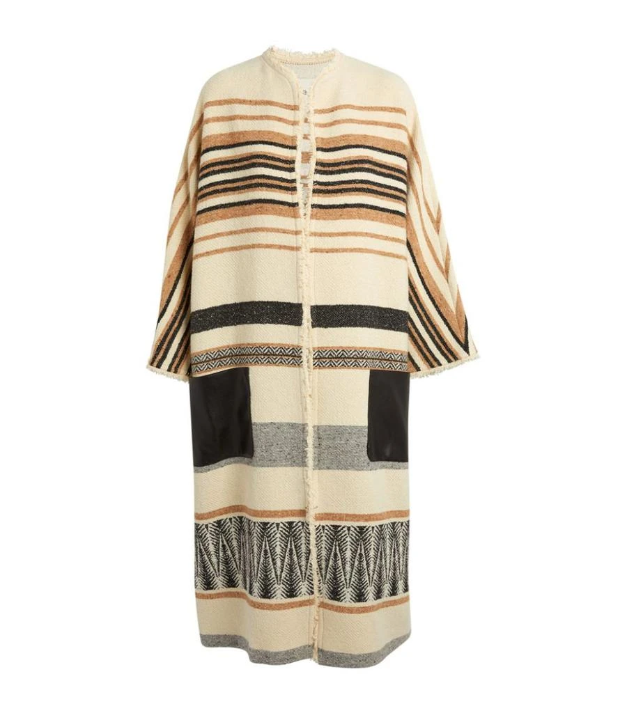 商品Maje|Striped Woven Jacket,价格¥1971,第1张图片